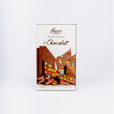 Milk chocolate slab with colored confetti