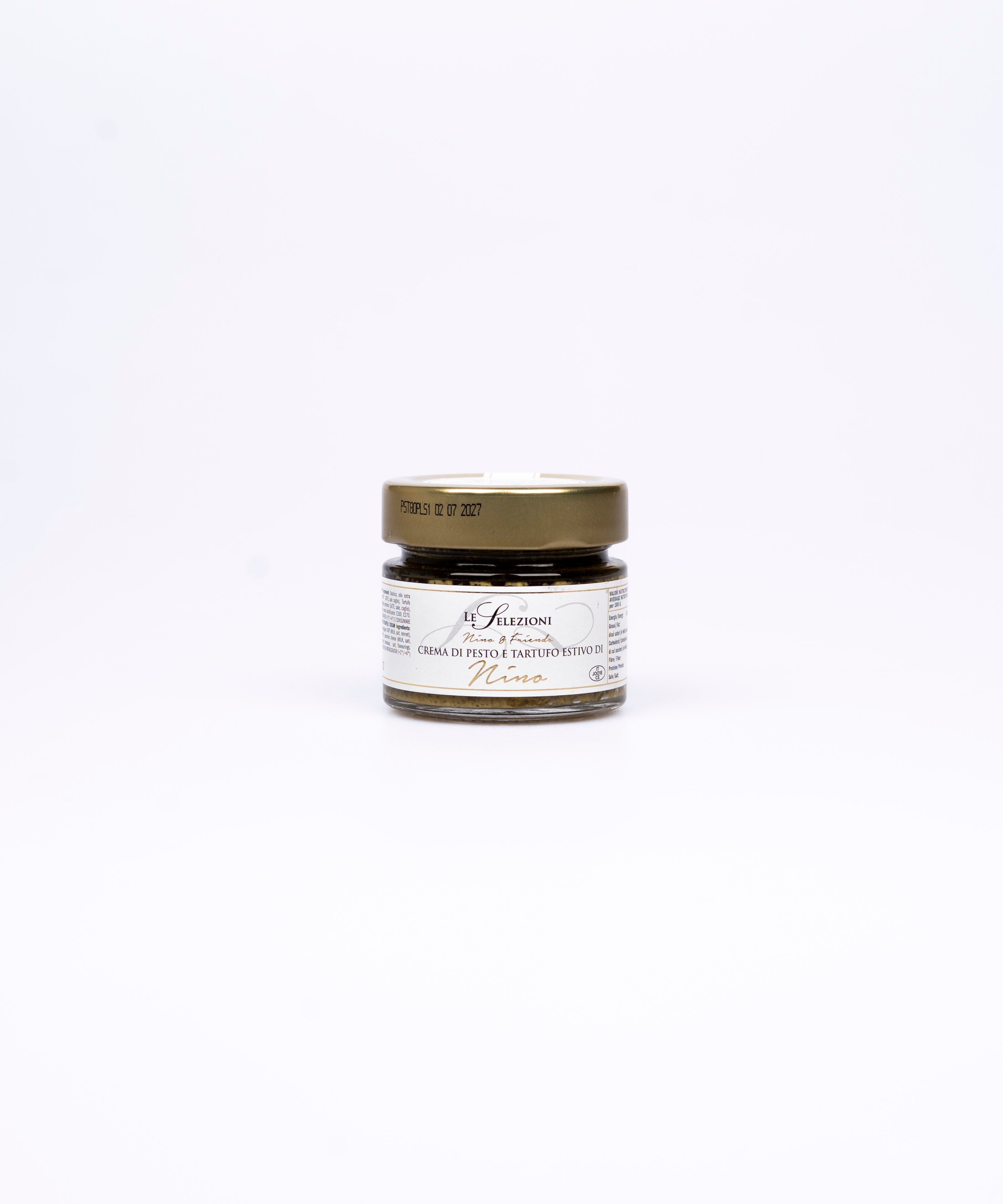 Summer truffle pesto cream
